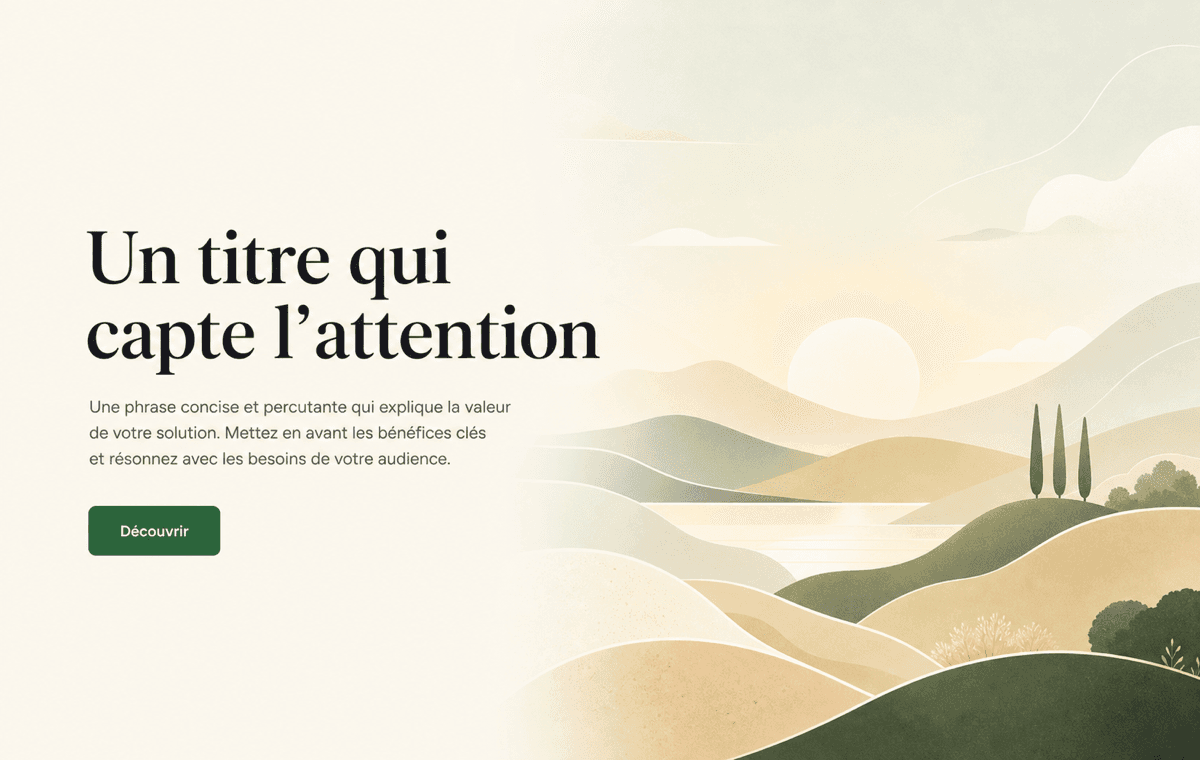 Page HTML avant conversion